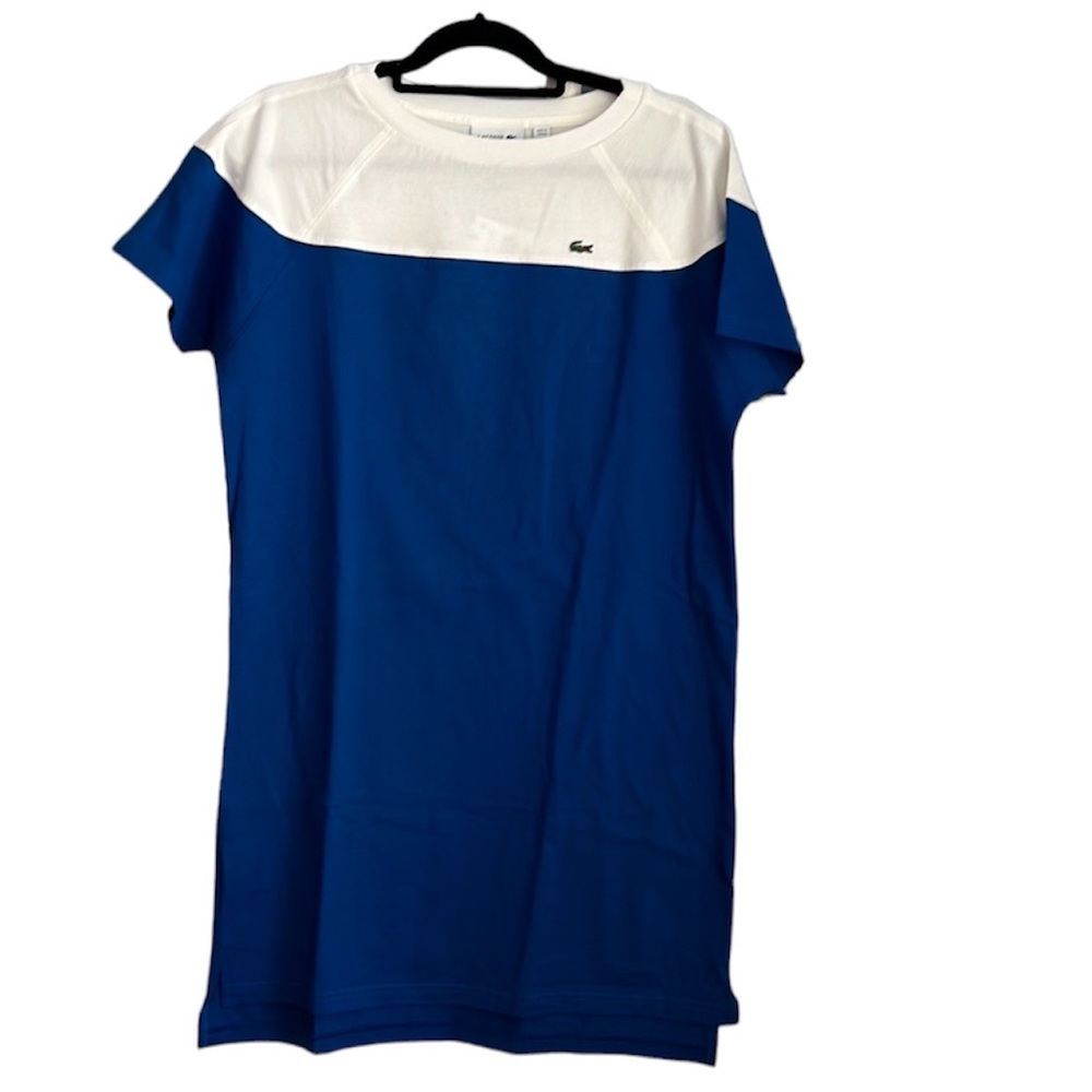 Lacoste Dress Blue and White Size 38/6